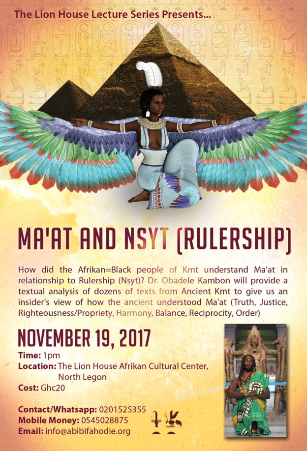 Ma’at and Rulership in Ancient Kmt: What Our Ancestors Knew About Justice and Power