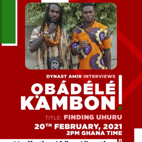 3. SSS Video Recording + Slides: Dynast Amir interviews Okunini Ọbádélé Kambon on Repatriation and Afrikan Liberation