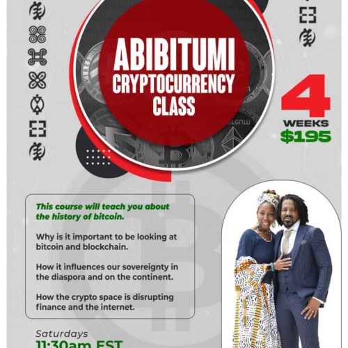 NEW! Abibitumi Cryptocurrency for Sovereignty Course!