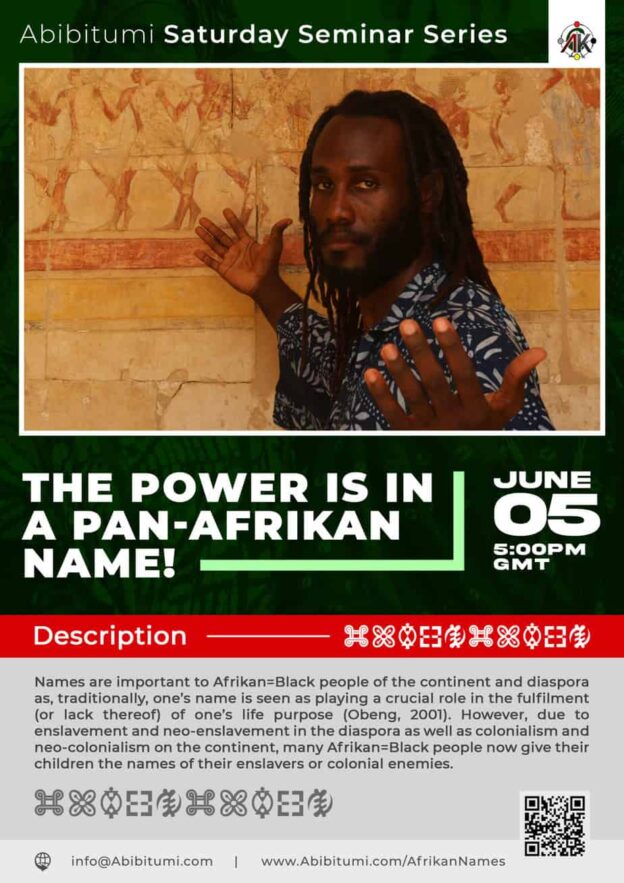 Why Your Name Holds the Key to Afrikan Liberation