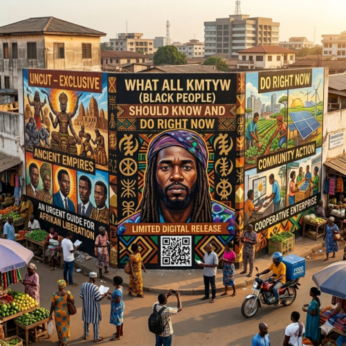 What All Kmtyw (Black People) Should Know and Do Right Now (UNCUT - EXCLUSIVE)