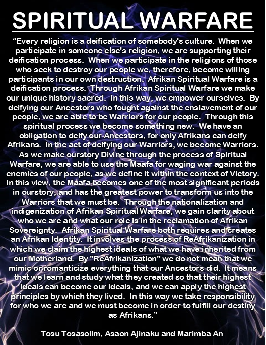 Ani et al on spiritual warfare