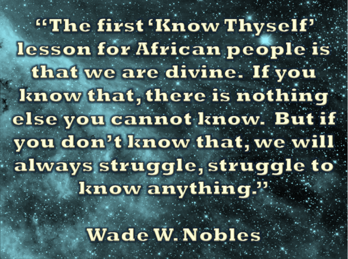 Nobles know theyself or struggle