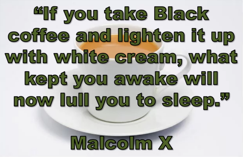 Malcolm lulled to sleep