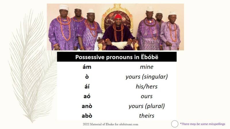 2022_03_19_Pronombres posesivos 2