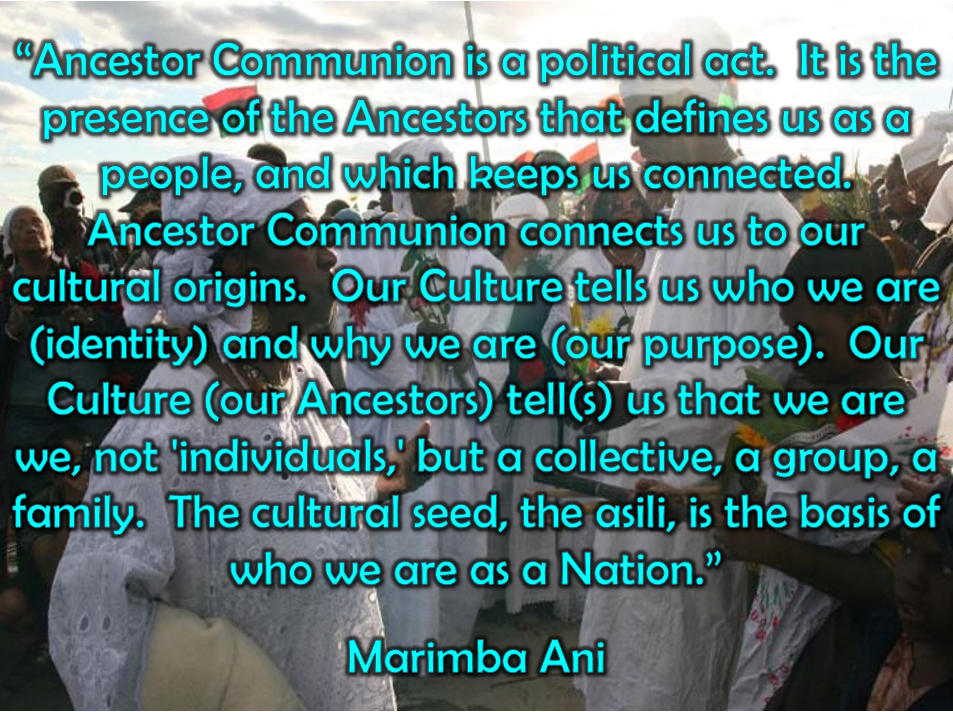 Ani ancestral communion