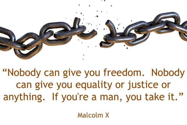 Malcolm freedom gaining