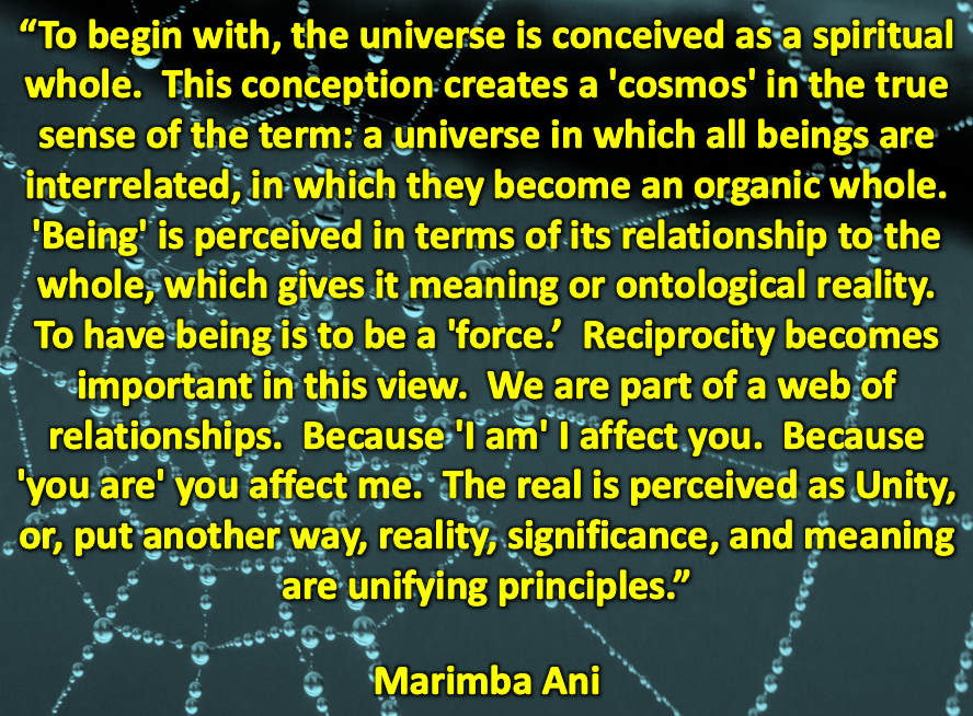 Ani a spiritual whole