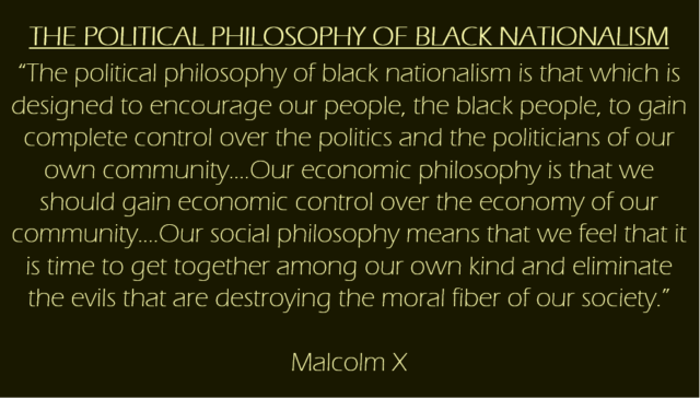 Malcolm Black nationalism