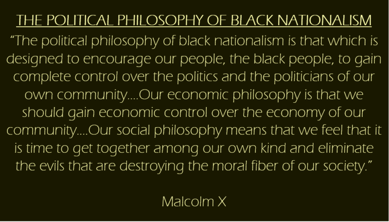 Malcolm Black nationalism