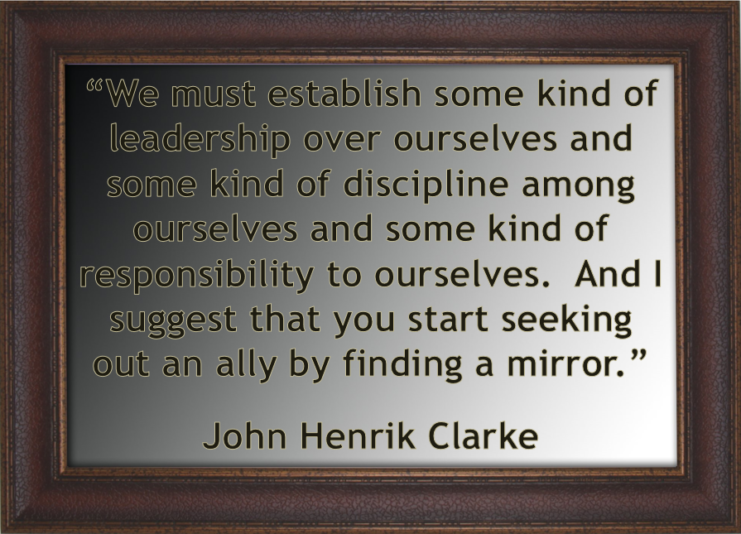 Clarke ally in the mirror