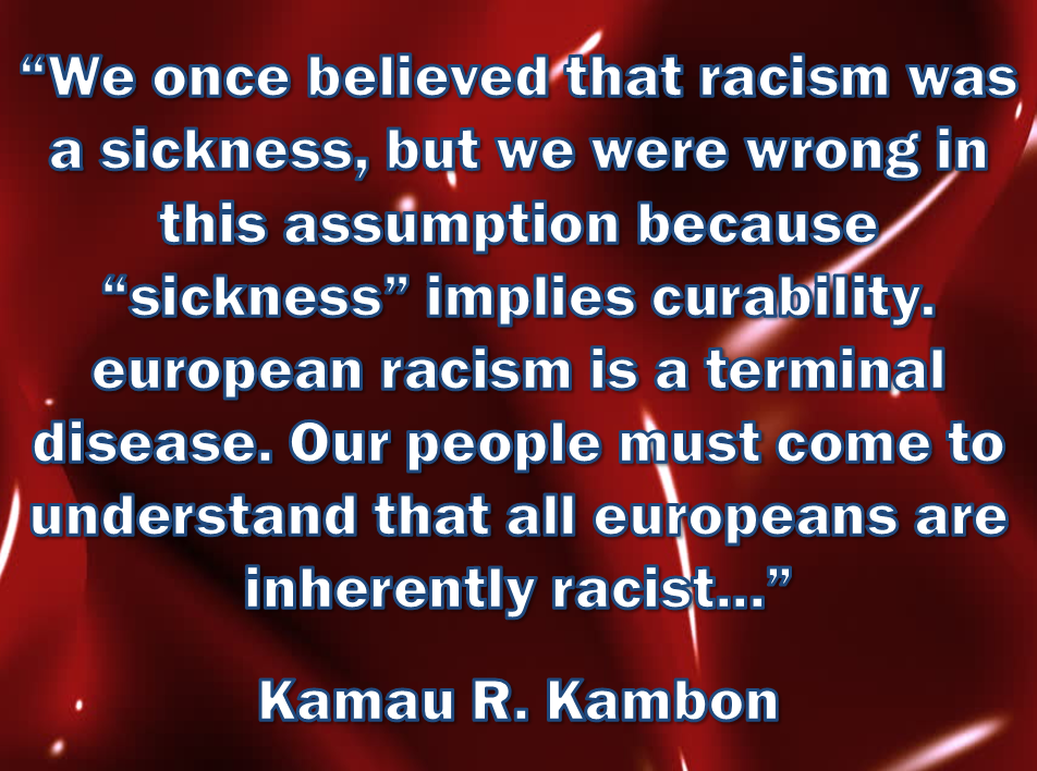 Kambon all racists