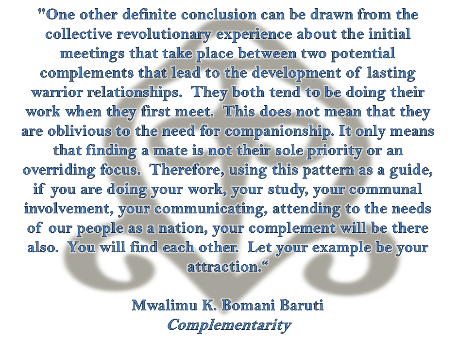 complementarity attraction