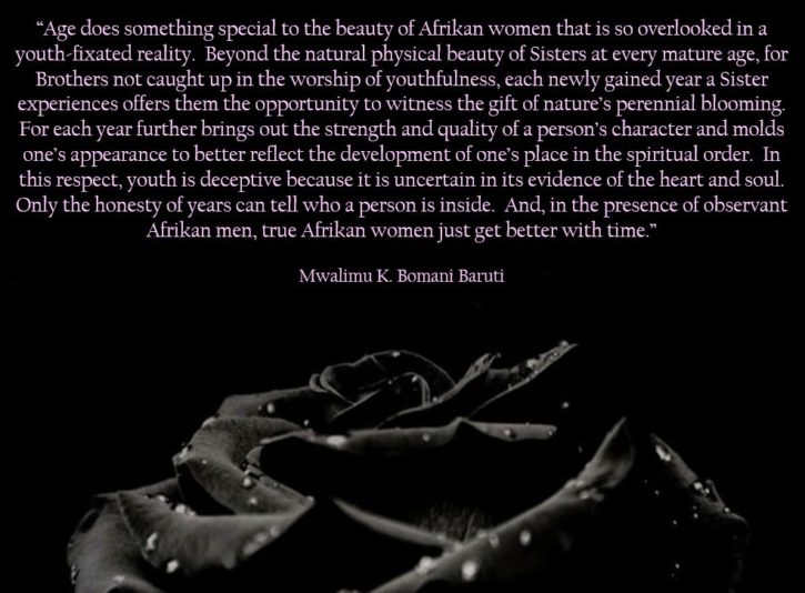 Baruti aging women