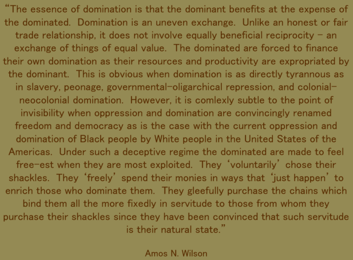 Wilson fee domination