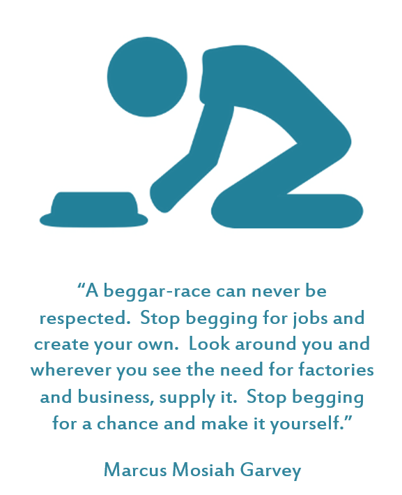 Garvey beggar race