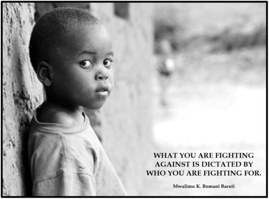 Baruti who you are fighting for