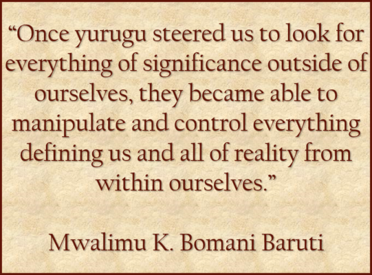 Baruti once inside now outside