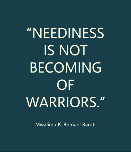 Baruti neediness