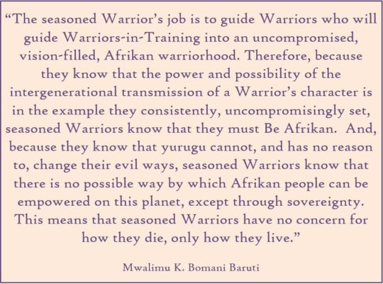 Baruti Warriors seasoned