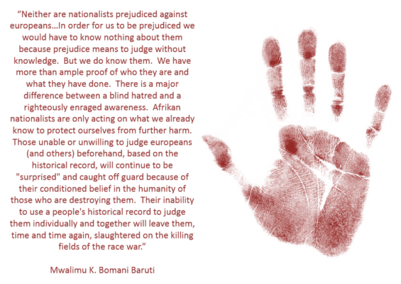 Baruti evidence not prejudice