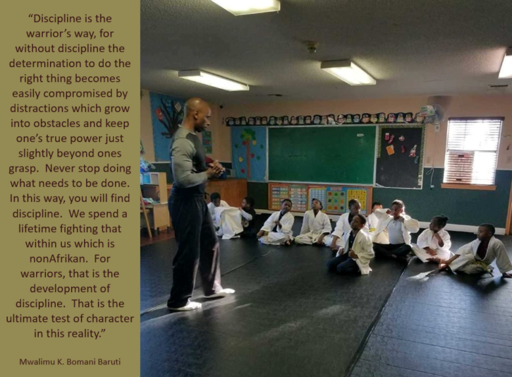 Baruti discipline's way