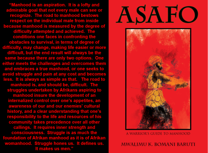 Baruti Asafo manhood as aspiration
