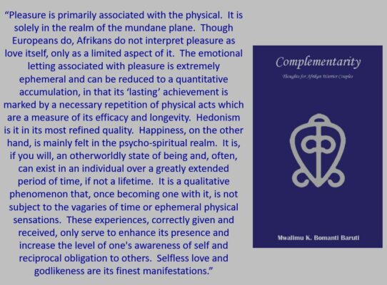 Baruti Comp pleasure versus happiness