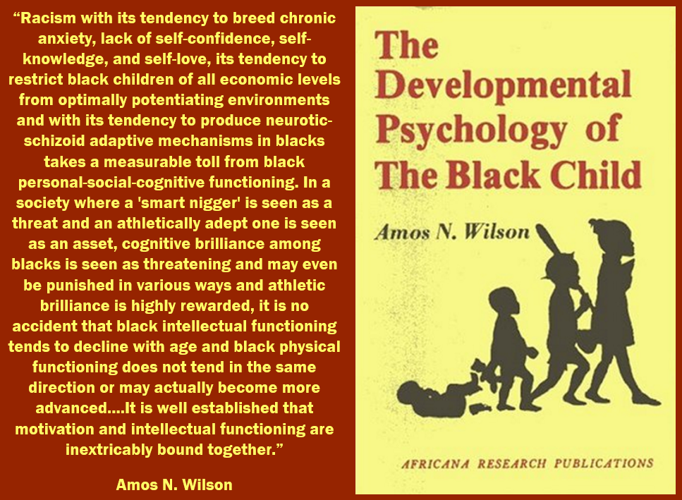 Wilson restricting black children