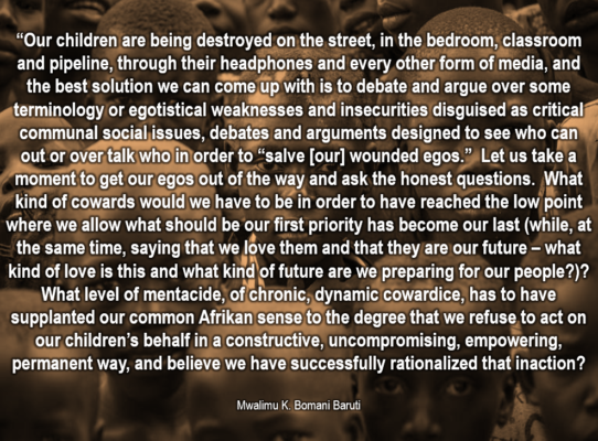 Baruti children destroyed