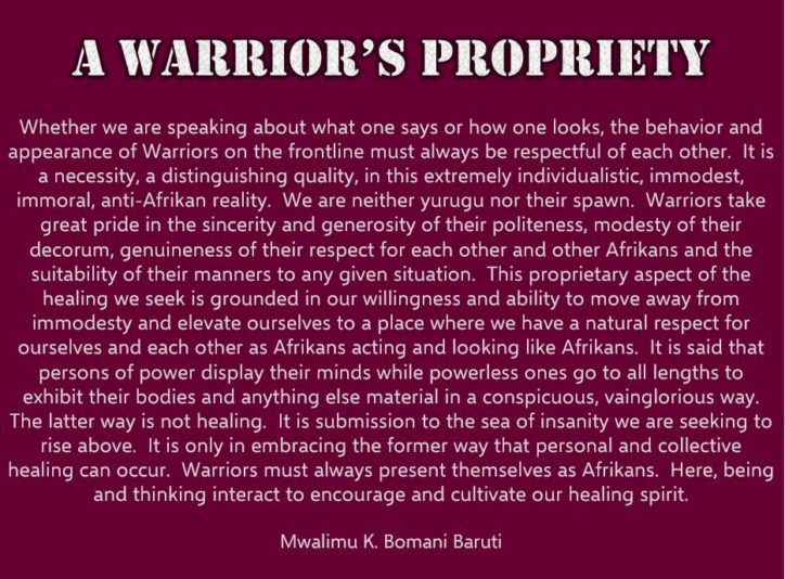 Baruti Maat propriety