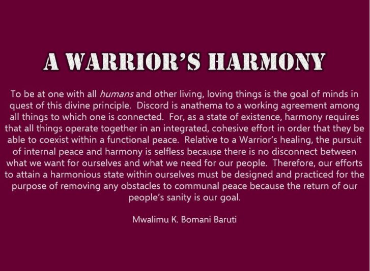Baruti Maat harmony