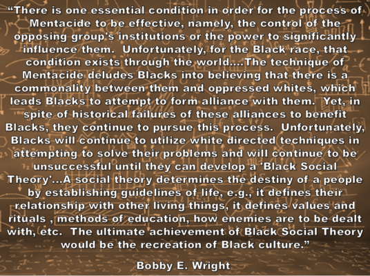 Wright Black social theory