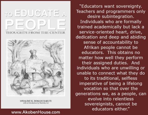 Baruti TEAP sovereign educators