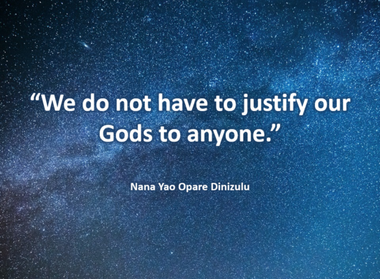 Dinizulu justifying our Creator