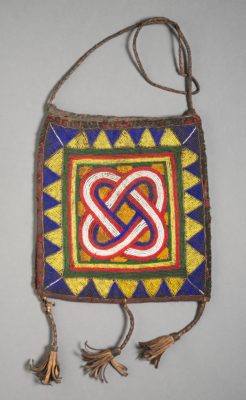 Bag-1900s-West-Africa-Nigeria-Yoruba-Leather-glass-beads-naturalfiber