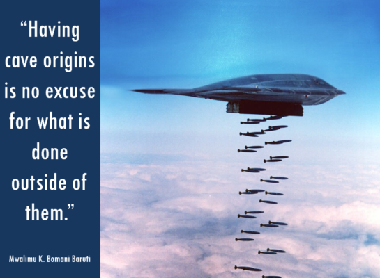 Baruti caves no excuse