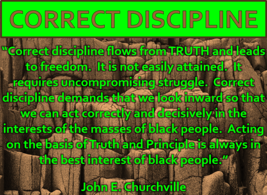 Churchville correct discipline