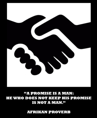 promise is a man