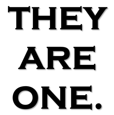 they are one