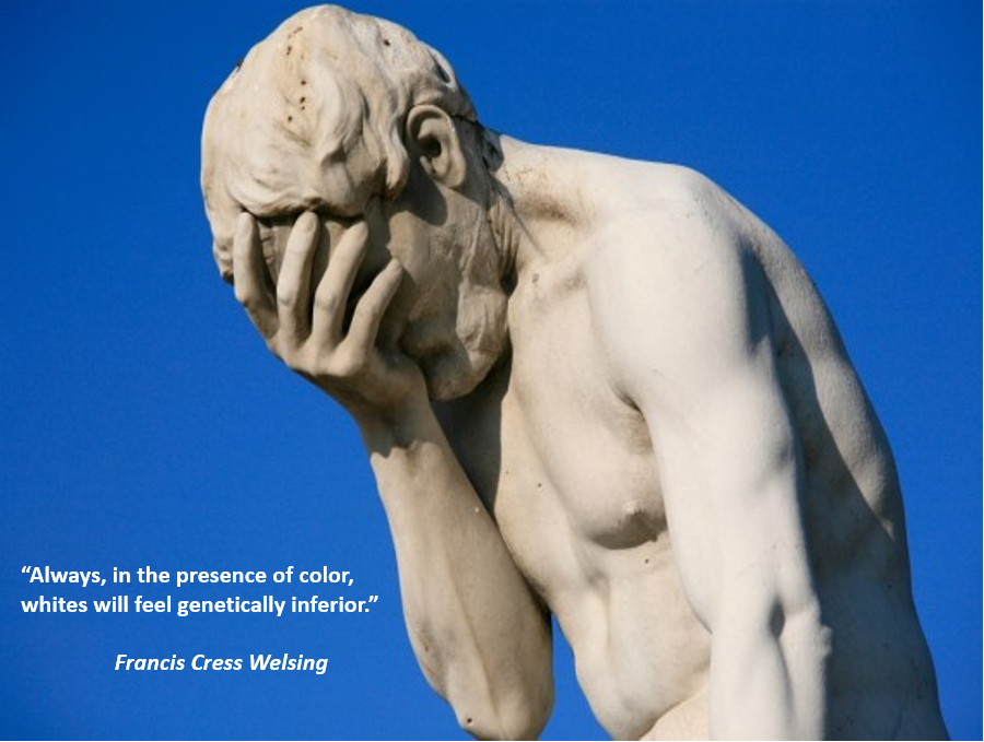 white racial inferiority