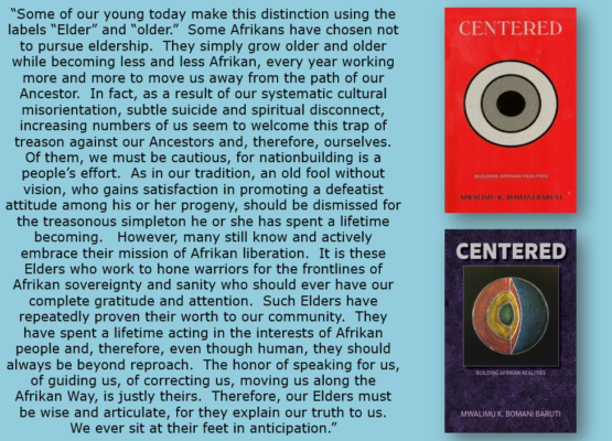 Baruti Elder versus older