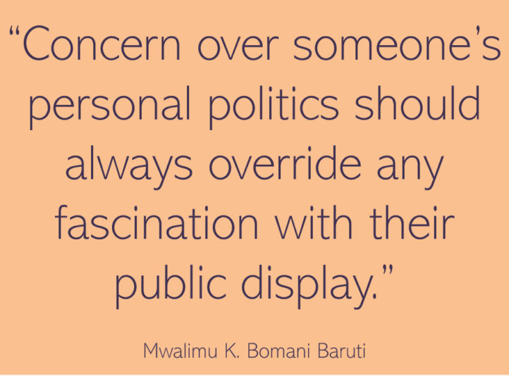 Baruti personal over public