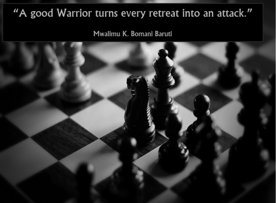 Baruti retreat attack