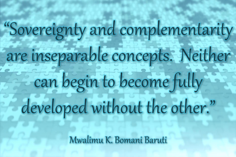 Baruti sovereignty and complementarity inseparability