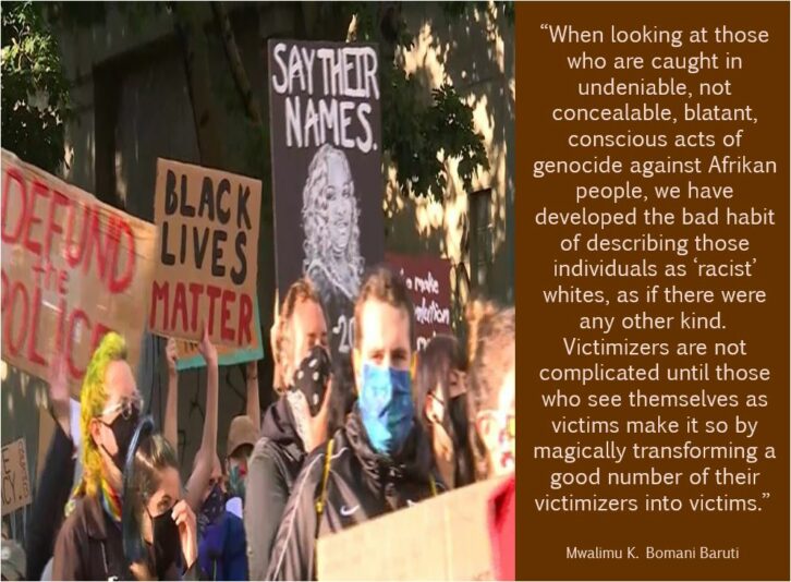 Baruti racist whites