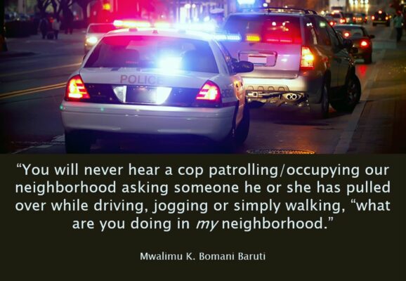 Baruti pulled over