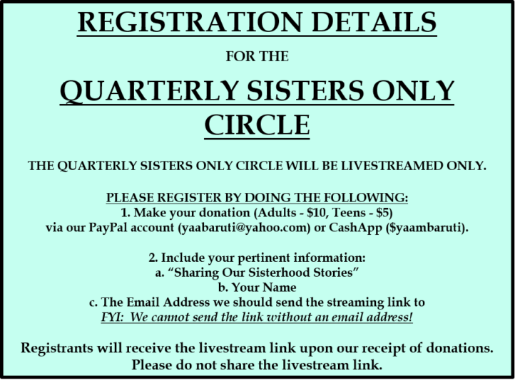 Yaa Sisters Circle 12.5.22.registration