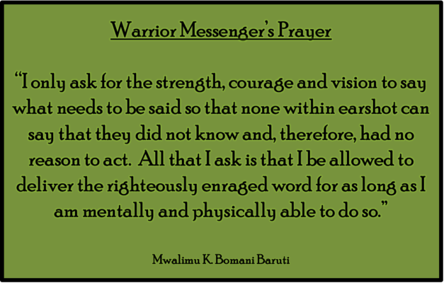 Baruti prayer