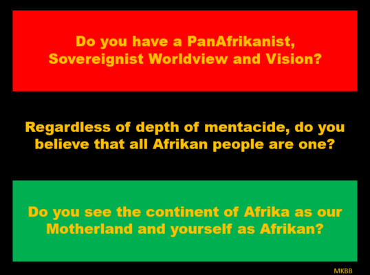 Baruti PanAfrikan questions